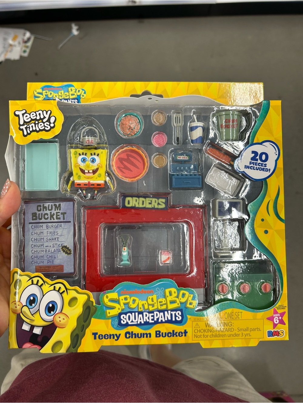 SpongeBob SquarePants Teeny Chum Bucket Playset